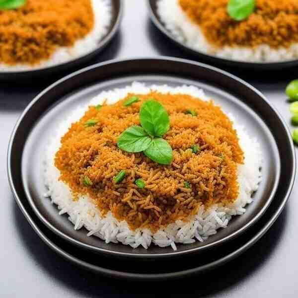 Рис с мясным фаршем
